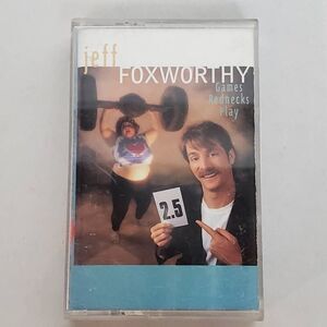 Jeff Foxworthy - Games Rednecks Play [Cassette Tape] Warner Bro. 1995
